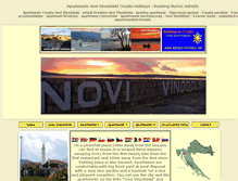 Tablet Screenshot of adriatic-holidays.net